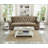 Rectangular Coffee Table with Solid + Manufactured Wood Table Topand Shelf-1250955757