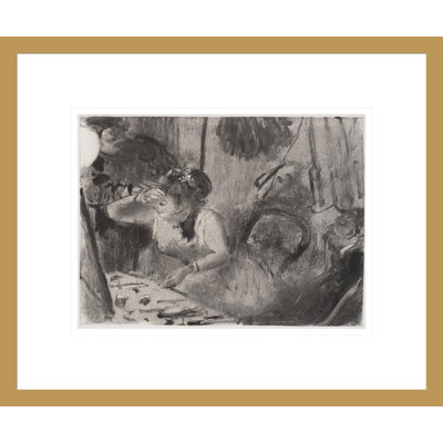 Intimacy par Edgar Degas, impression numérique