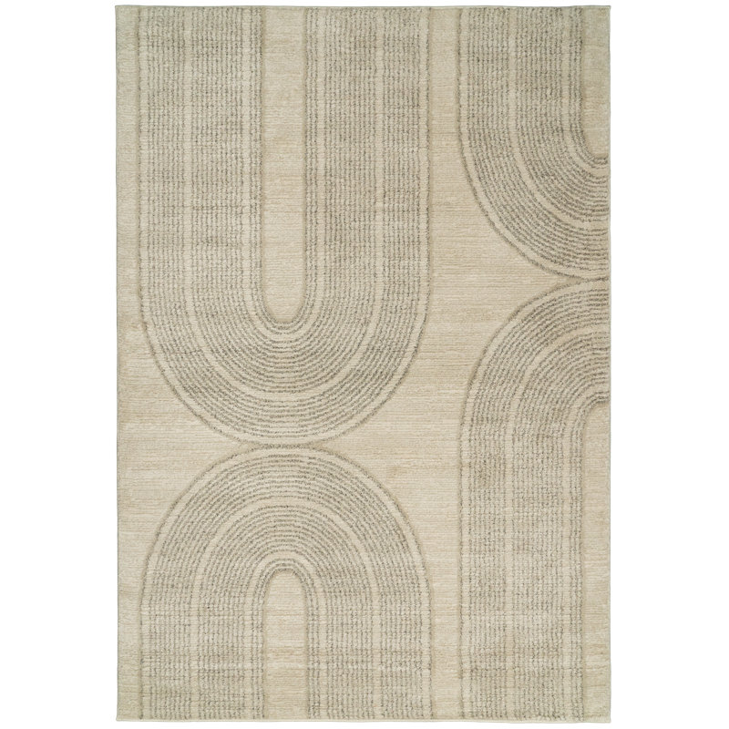 Tapis rectangulaire Dannylynn, Rectangle 2 pi 7 po x 4 pi 11 po