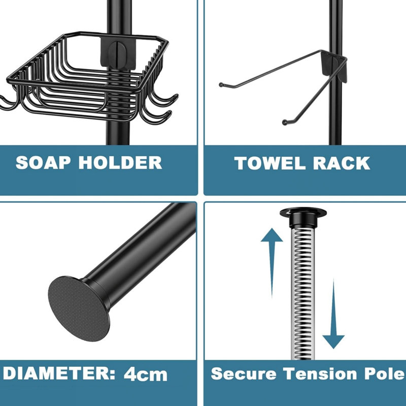 Tension Shower Shelf
