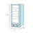 Perlick 24'' W Built-In 62 Cans (12 oz.) 5.2 Cubic Feet Beverage Cooler with Wine Storage and Glass Door-15287214-17140077