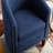 Aitan Barrel Chairs with Soft Padded Armrest, Club Chairs with nailheads and solid wood legs-991499283