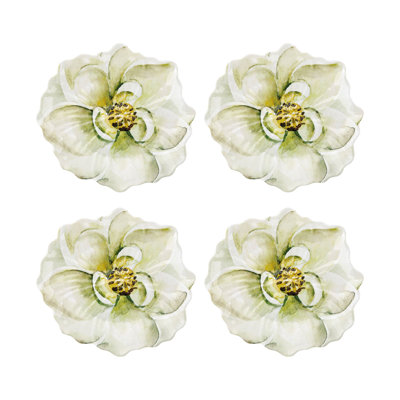 12-Piece Magnolia 7 1/2" Melamine Plate
