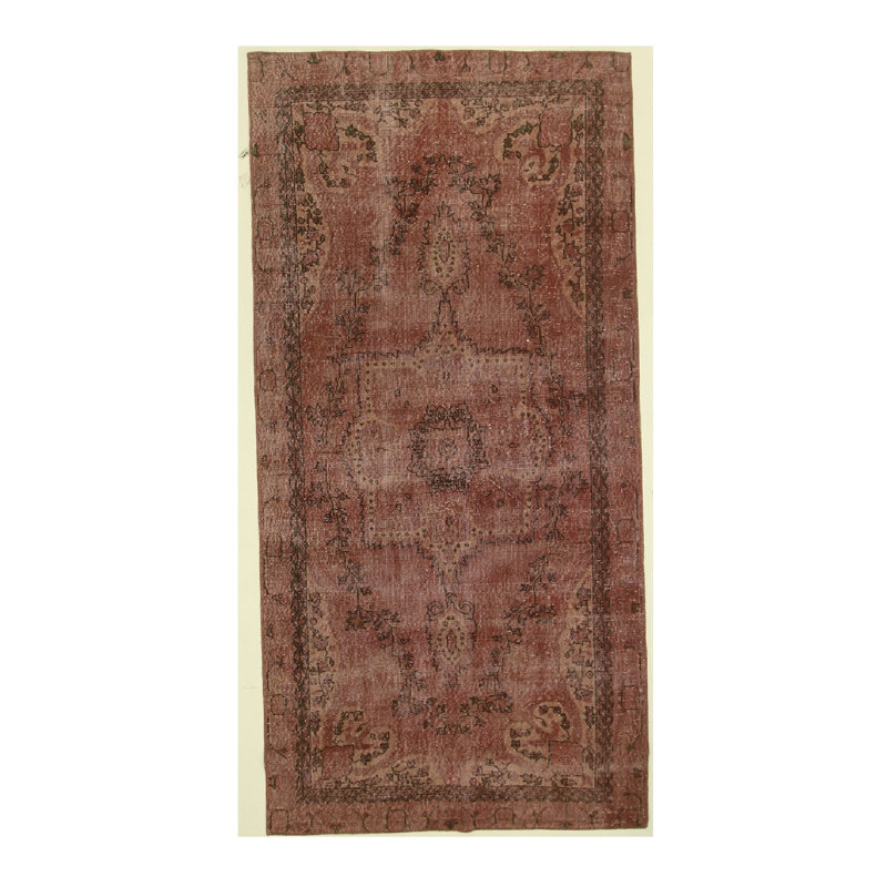 Handmade Cotton and Wool Oriental Area Rug