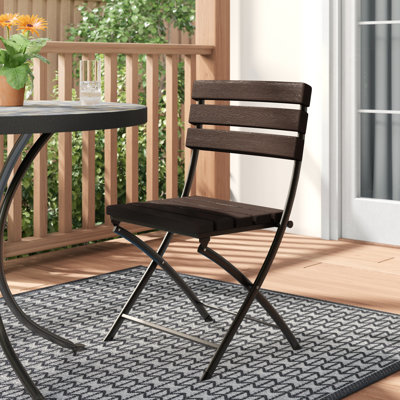 Foldable Outdoor Patio Dining Side Chair