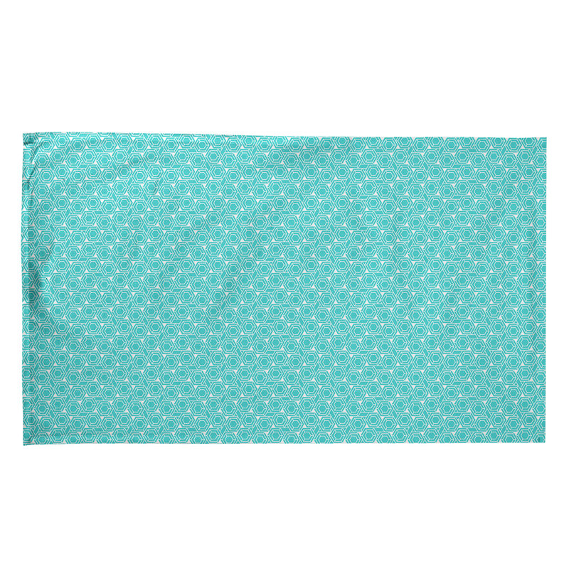 Mcguigan Tea Towel Kitchen Towel, Poly Twill, Blue/White