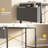 44" Computer Desk with Metal Frame, Waterproof Surface & Storage Bag – Ideal for Office Use-958896033-958896037