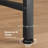 Industrial Console Table, 2 Shelf Entryway Table With Storage, Narrow Sofa Table With V Design, 43" Console Table For Entryway, Living Room, Hallway, Foyer-1388866496