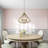 Zyvon Dimmable Lantern Geometric Chandelier-228131172-263978459-263978458