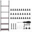 5 Piece Square Floating Shelf-652264423-652264421