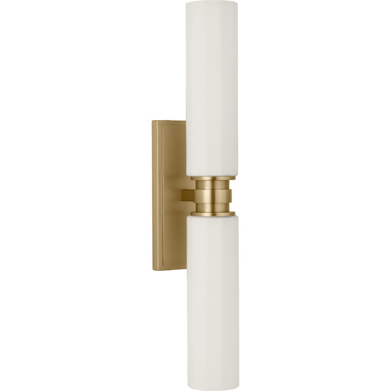 Chapman and Myers Traditional Fairfax Vanity Light, Estate Brass