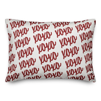 Coussin lombaire Xoxo Script