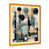 Impression dorée sur toile encadrée