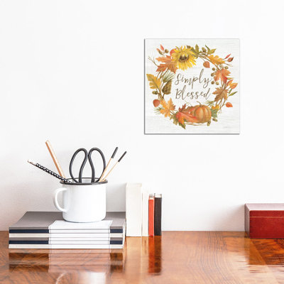 Fall Splendor VI by Silvia Vassileva - Wrapped Canvas Print