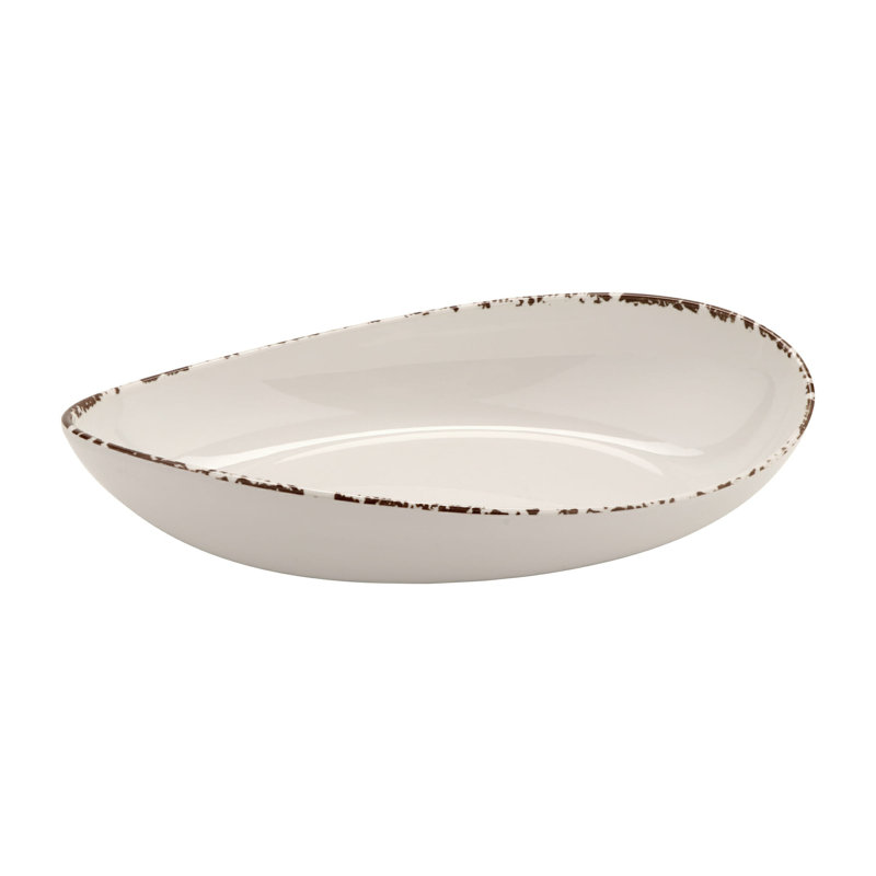 B-65-TC - 2 pintes (Ovale à rebord plein de 2,3 pintes), 15 po x 8 po, profondeur 1,75 po