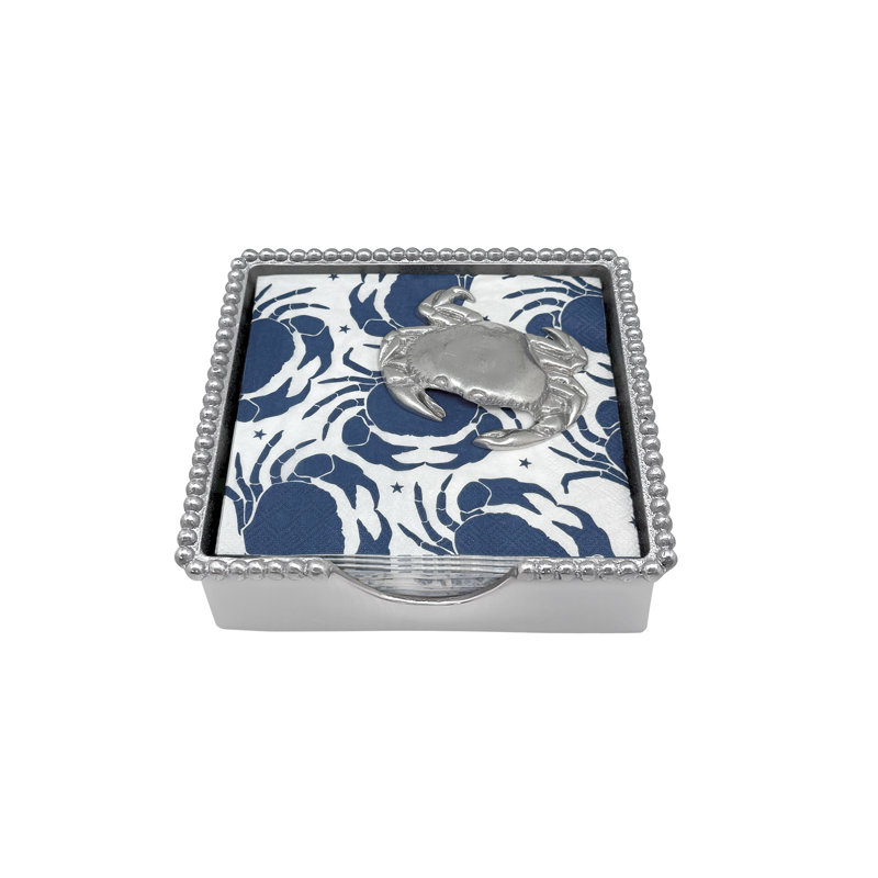 High Seas Metal No Mounting / Installation Required Napkin Holder