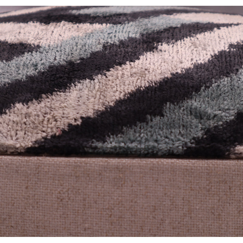 Lumbar Pillow Cover & Insert, Chevron
