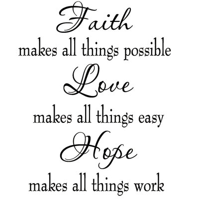 Doughton Text & Numbers Wall Decal