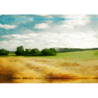 «Farmers Field», reproduction d'art sur toile tendue