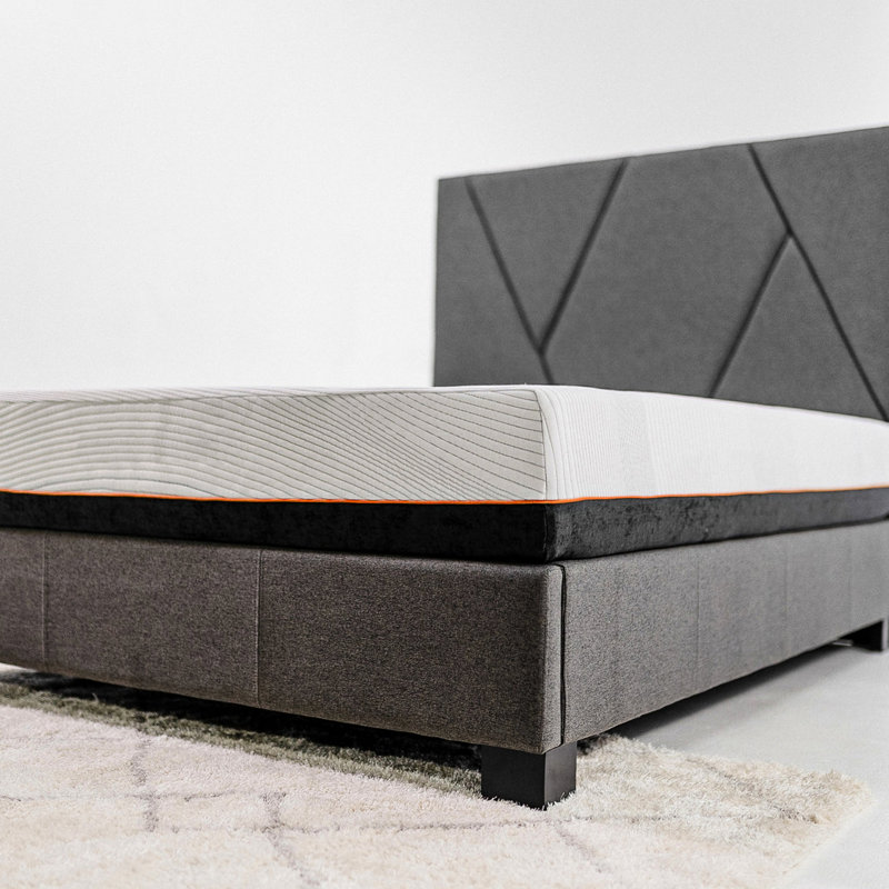 Matelas rafraîchissant en cuivre, très grand, 10 po, matelas en mousse viscoélastique 10 po avec support solide
