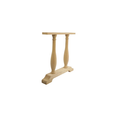Solid Wood Table Base