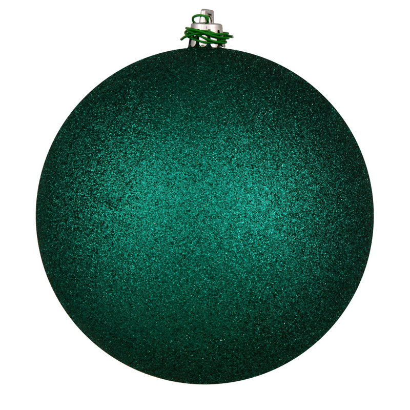 Décoration de boule décorative des Fêtes, H 6 po x l 6 po x P 6 po, Bleu sarcelle foncé