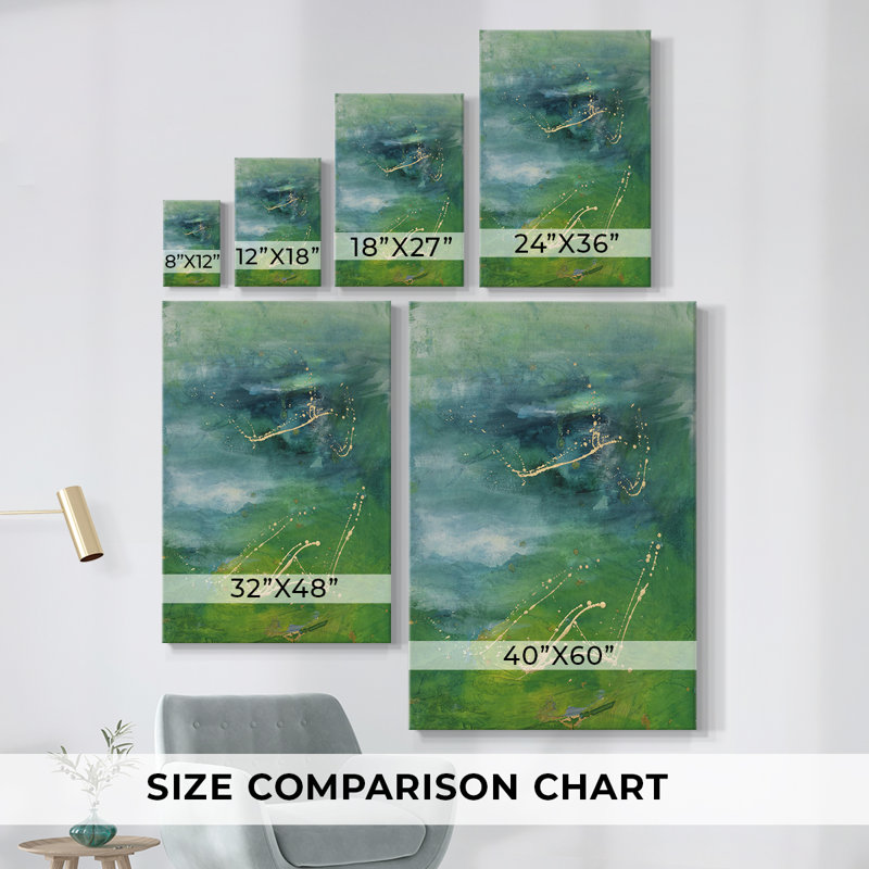 Toile tendue Peaceful Diptych I-Premium Gallery - prête à être accrochée, H 18 po x l 12 po
