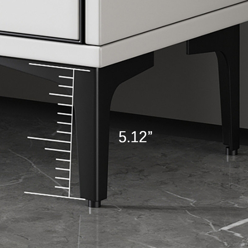 Rangement à chaussures en métal gris