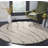 Ashal Animal Print Cream/Gray Area Rug-1607851056