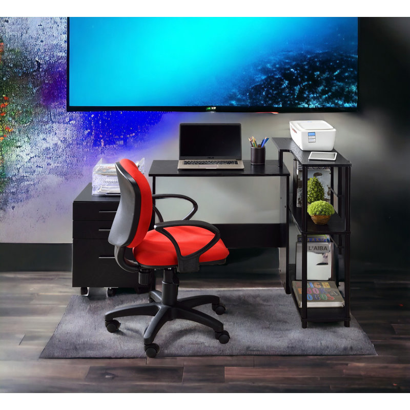 Desk, Writing Desk, Black