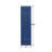 Concord Blue Shaker Style Base Cabinet-113402910