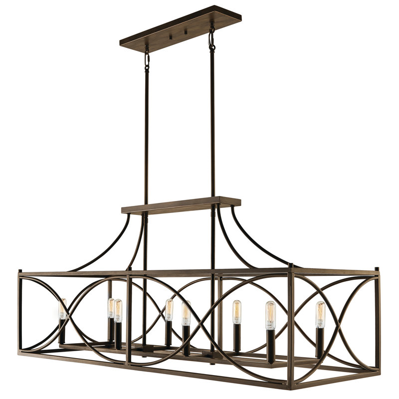 Verona 8 - Light Nordic Gray Kitchen Island Pendant