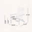 Chaise Adirondack pliable en bois d'acacia - Vibe rustique, finition élégante et rangement compact pour patio-935084658