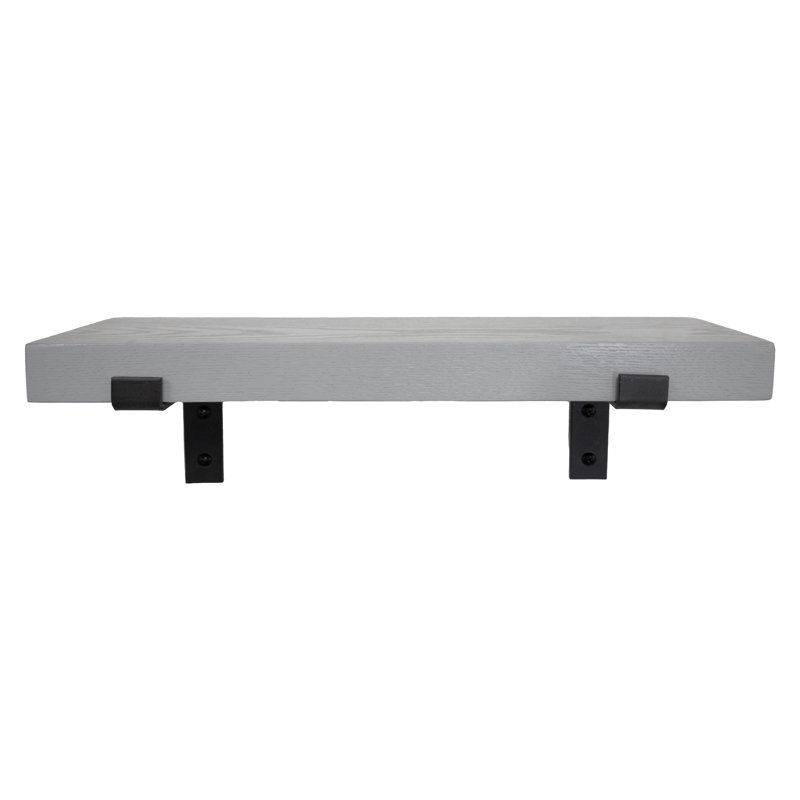 Tablette support en chêne rouge Rayne, H 2 po x l 65 po x P 6 po