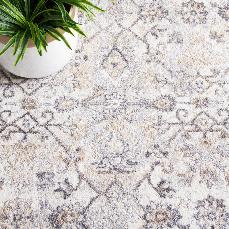 Hanka Performance Oriental Rug, Rectangle 5'3" x 7'6"