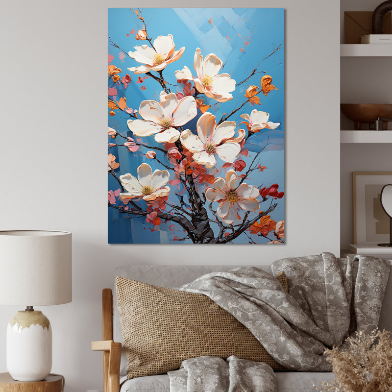 Reproduction d'art sur toile fauve rose, Toile tendue, H 40 po x l 30 po x P 1,5 po