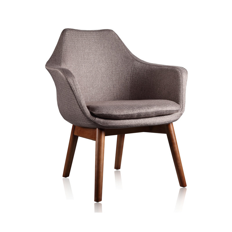 Fauteuil de 29,3 po de large Shue, Gris