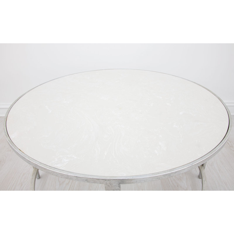 Augustine Coffee Table, Silver