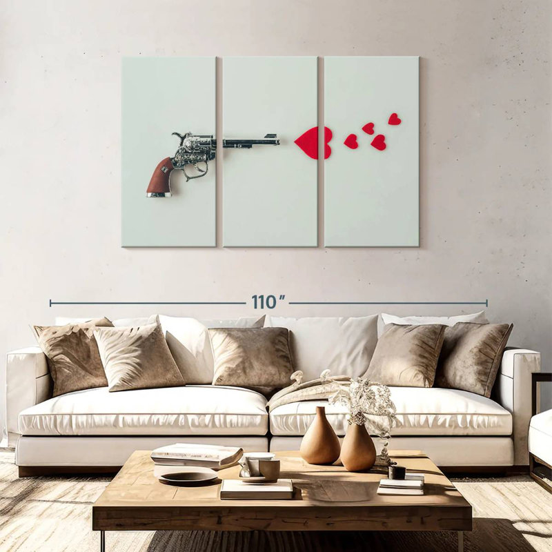 Kill With Love, 48" H x 74" W