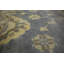 Tapis oriental gris Oushak Chobi Mute