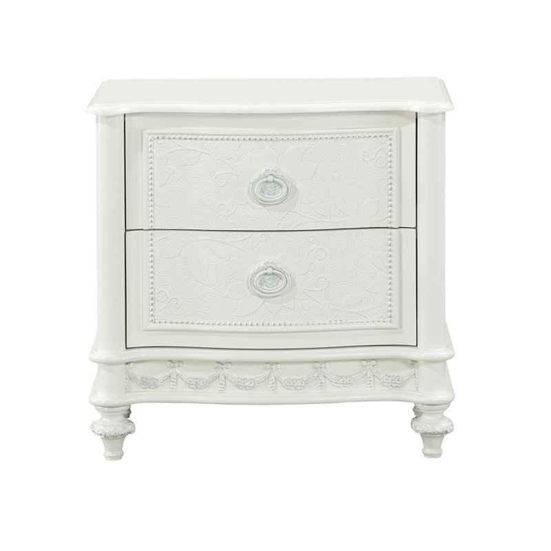 Table de chevet avec tiroirs Dorothy