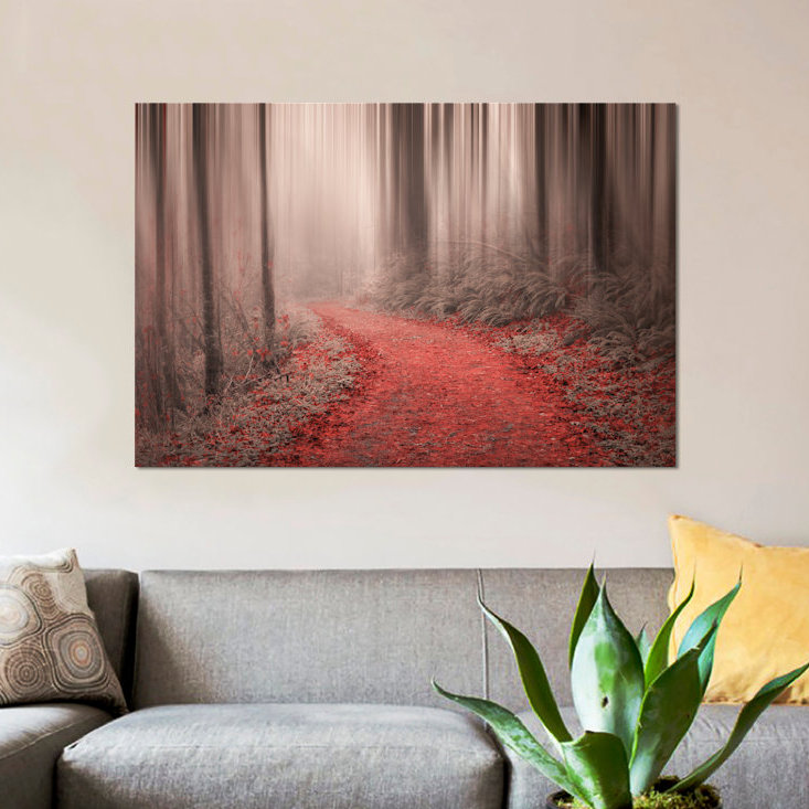«Through the Woods III», impression sur toile, H 18 po x l 26 po x P 1,5 po, Toile tendue, Pas de tapis