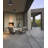 Harriet Matte Black 1 - Bulb Outdoor Semi Flush Mount