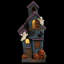 Décoration d'Halloween à DEL avec maison hantée avec fantômes