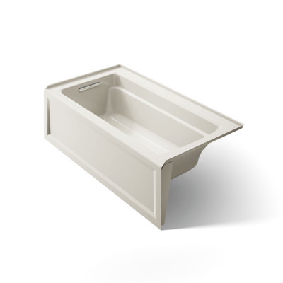 Archer 60" x 32" Soaking Acrylic Bathtub with Heater