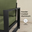 Fauteuil d'extérieur en métal Dulcie avec coussins Sunbrella®-1247566519