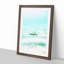 Starfish on the Seabed in Abstract - Picture Frame Graphic Art Print-55729937-55729938