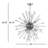 Liberty 6 - Light Sputnik Sphere Chandelier-19819237