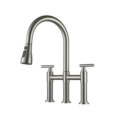 Mondawe Pull Down Kitchen Faucet