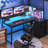 Small Home Office L Shaped Computer Desk With 3 Drawers & Led Lights & Power Outlet & Monitor Stand-245104815-245104802